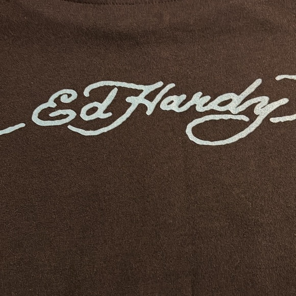 Ed Hardy love kills slowly crop top - Picture 5 of 6